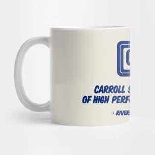 1962 Carroll Shelby School of High Performance Driving  - blue print Mug